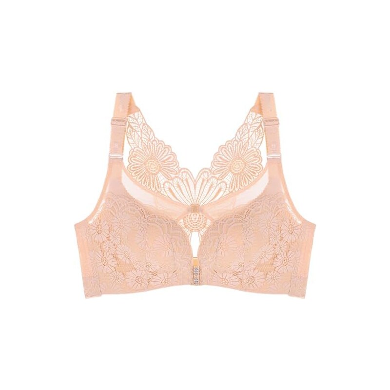 Generic Reggiseno Da Donna Con Chiusura Frontale E Reggiseno Senza Schiena Nuda Con Ferretto Convertibile In Reggiseno A Vita Bassa In Pizzo Da Donna In Cotone San Valentino Viola Xxxxxl 122881368