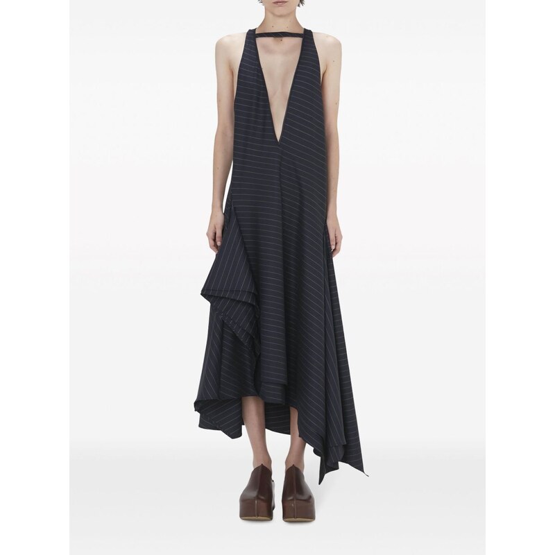 JW Anderson Women's Abito Lungo Con Nodo Blue main image 1
