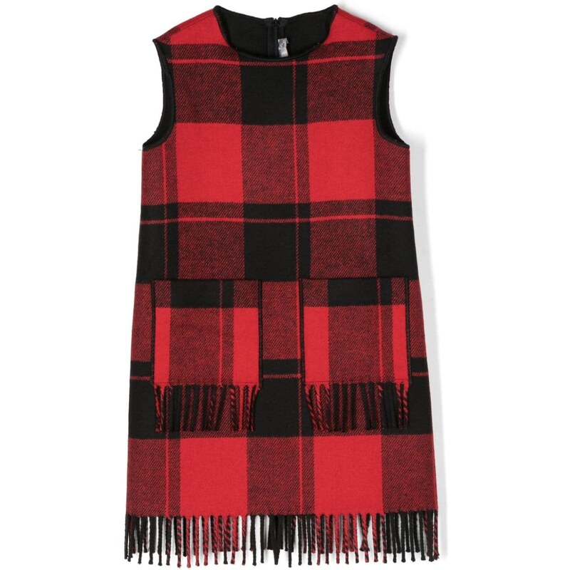 RALPH LAUREN Abito Chemisier Bambini Viola a Quadri (IT 120, EU 116