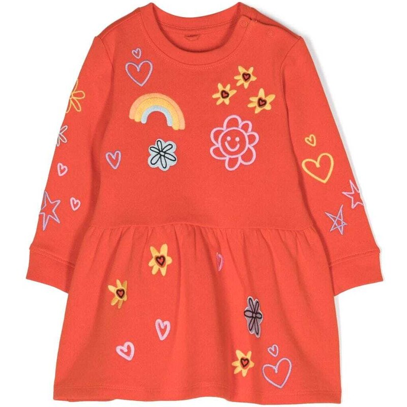 Abito Natalizio Per Bambina Dazzerake - Plaid Con Maniche A Volant E Gonna In Tulle - Taglie 6 Mesi A 6 Anni
