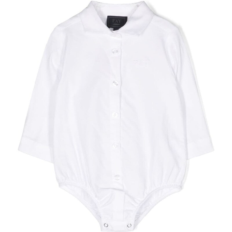 FAY KIDS Camicia Neonato Bianco Cotone