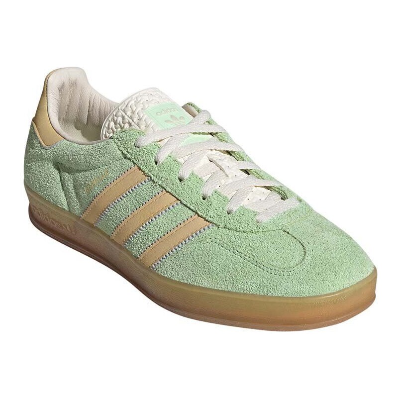 adidas Originals sneakers in camoscio Gazelle Indoor colore verde IE2948