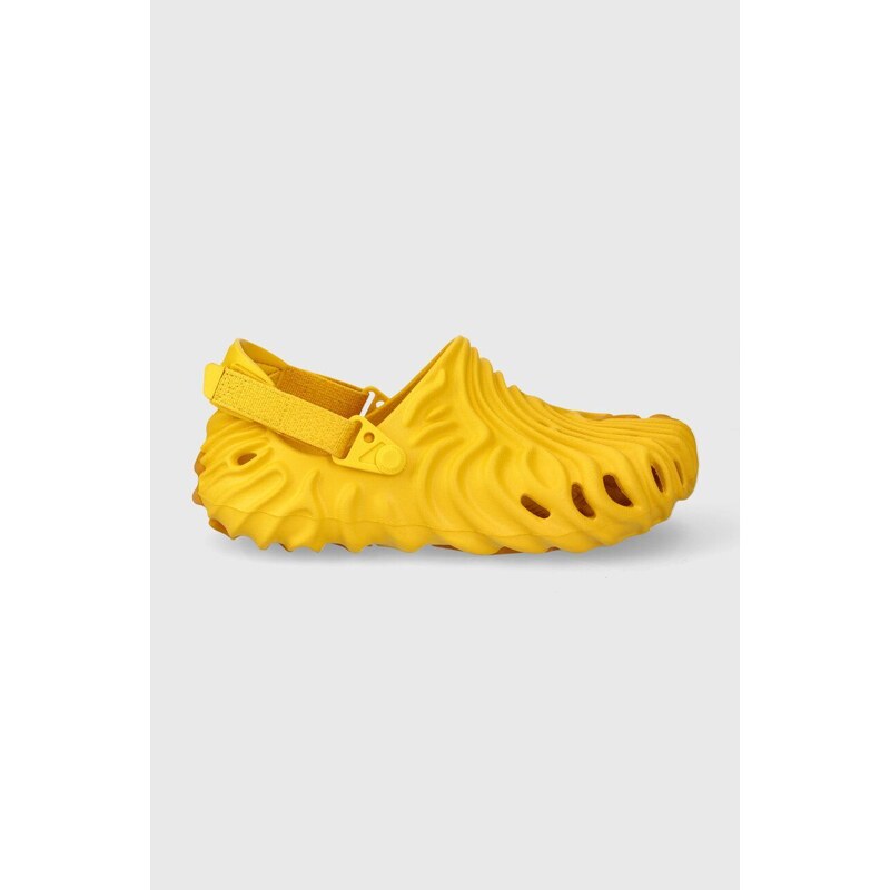 Crocs ciabatte slide Salehe Bembury x The Pollex Clog colore giallo 207393.76L