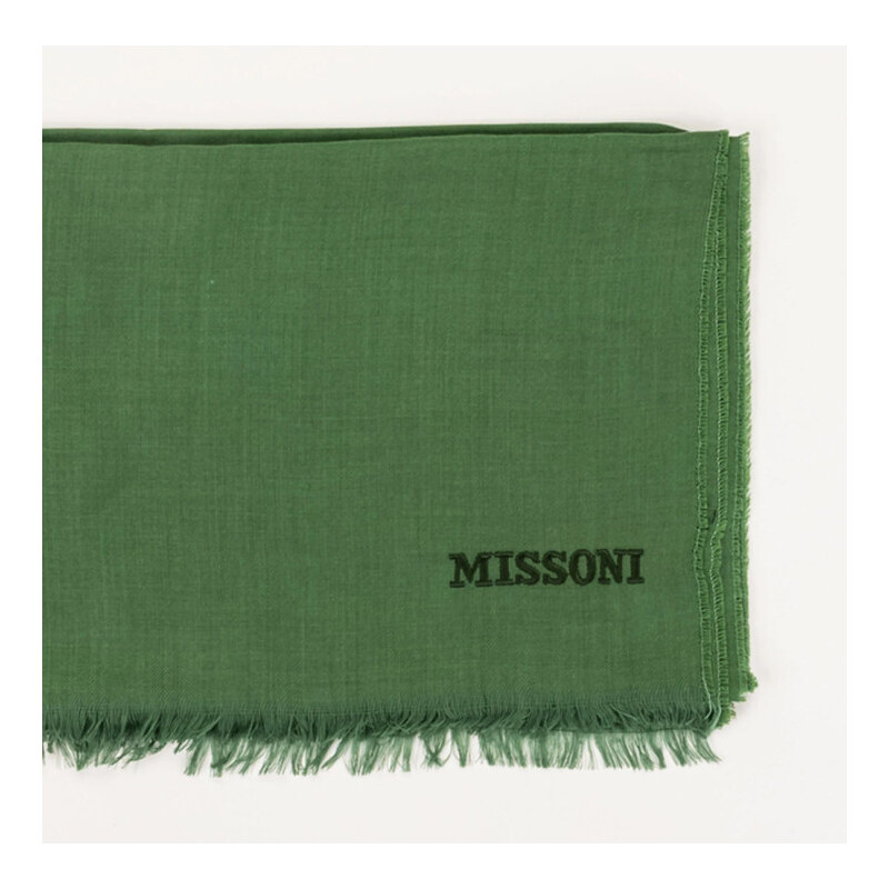 MISSONI - Sciarpa, Colore Verde, Taglia Standard Donna taglia unica