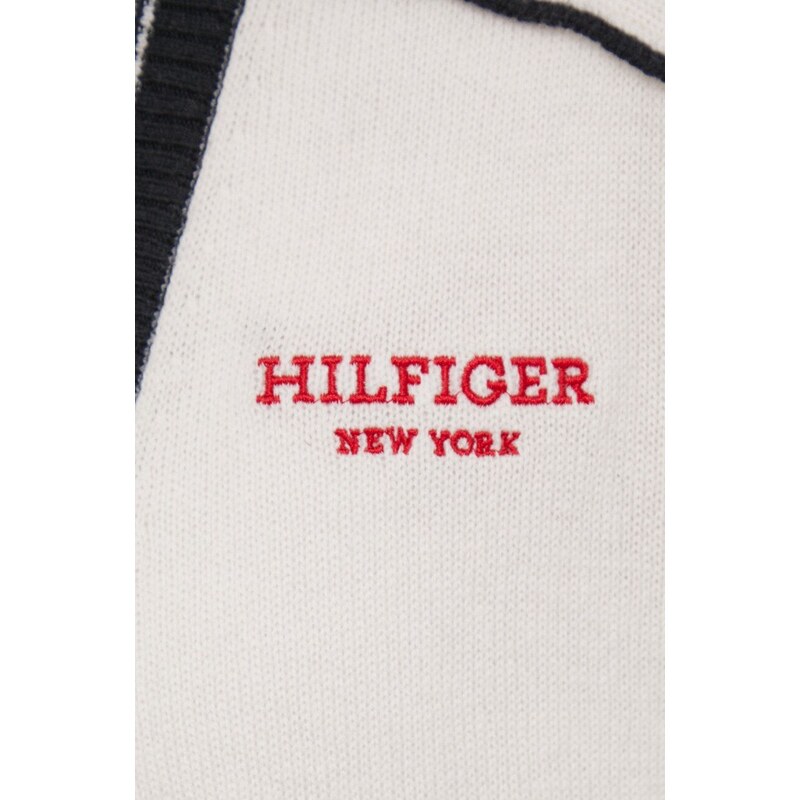 Tommy Hilfiger cardigan in lana colore beige