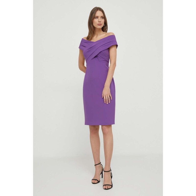 Lauren Ralph Lauren vestito colore violetto