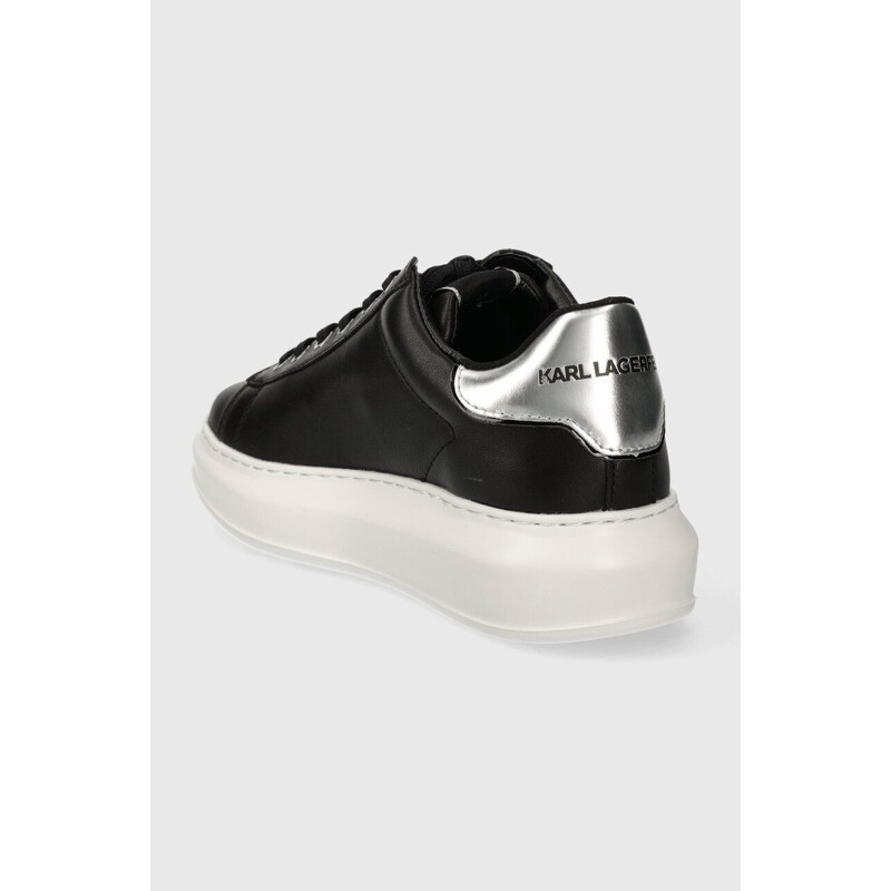 Karl Lagerfeld sneakers in pelle KAPRI colore nero KL62530N