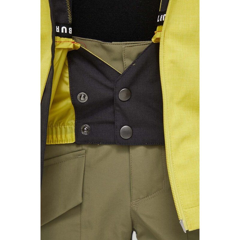 Burton giacca Lodgepole colore giallo