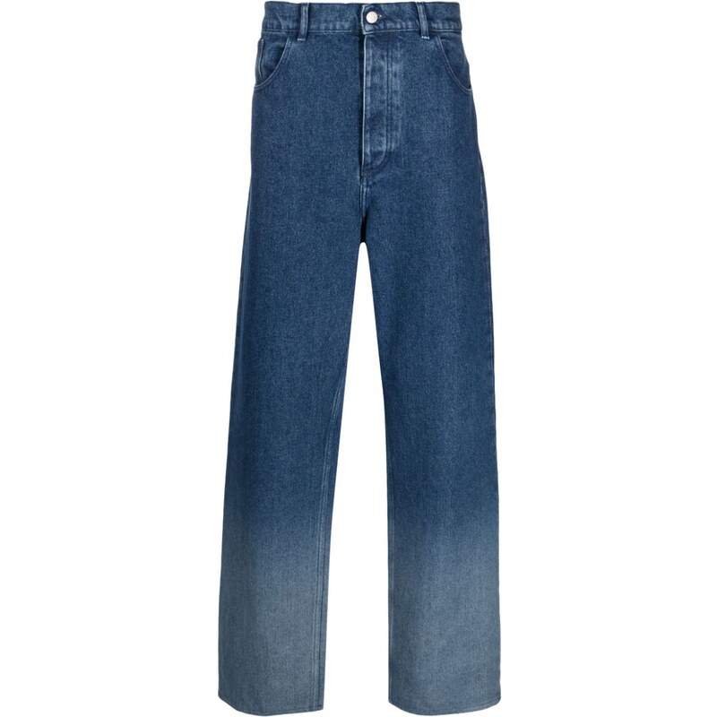 Botter Jeans a gamba ampia effetto sfumato - Blu - Stileo.it