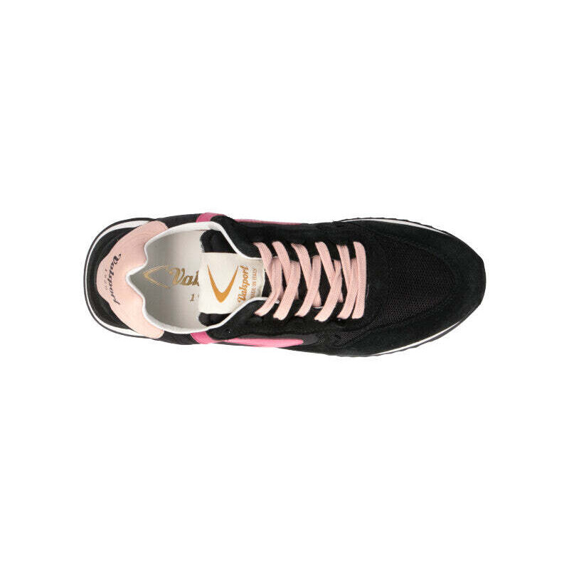 VALSPORT MAGIC Sneaker uomo nera/rosa in pelle SNEAKERS