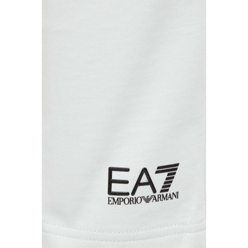 EA7 Emporio Armani pantaloncini in cotone colore turchese