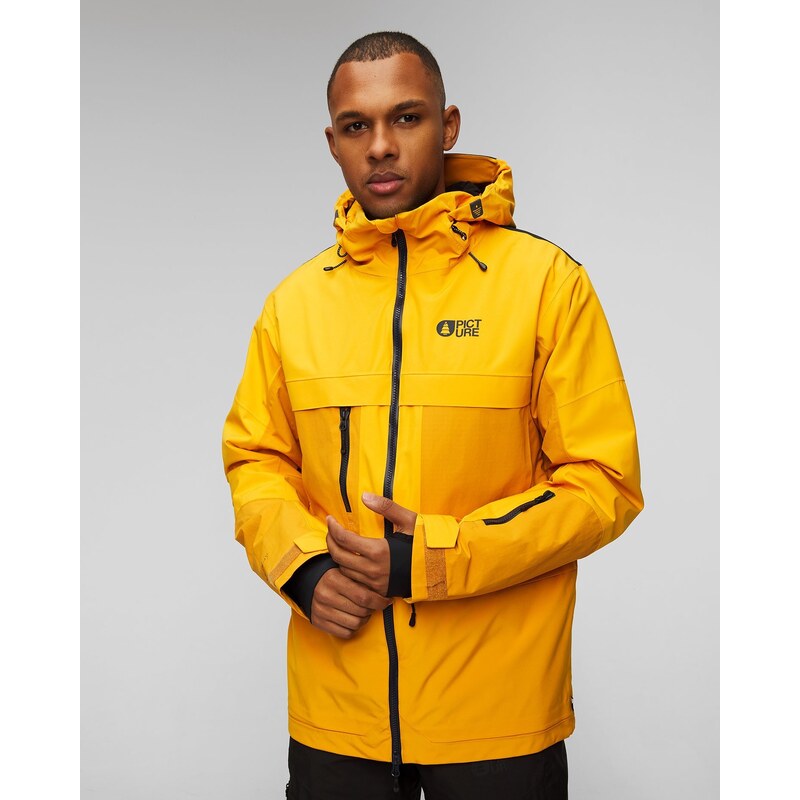 Dry Fashion Giacca Uomo Hiddensee In Fleece Termico, Antivento E Impermeabile, Colonna D'acqua 5000 Mm - 3