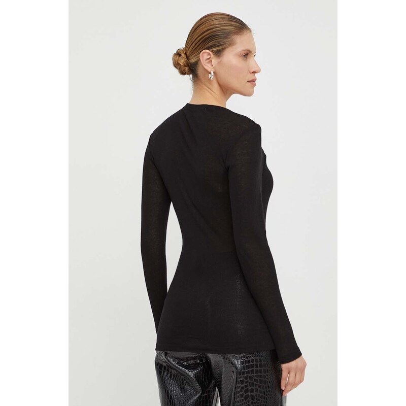 Day Birger et Mikkelsen maglione in misto lana donna colore nero