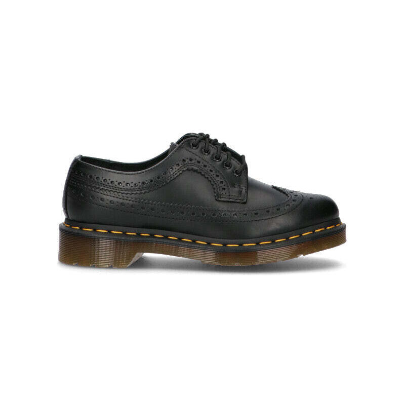 DR. MARTENS Stringata donna nera in pelle SCARPA