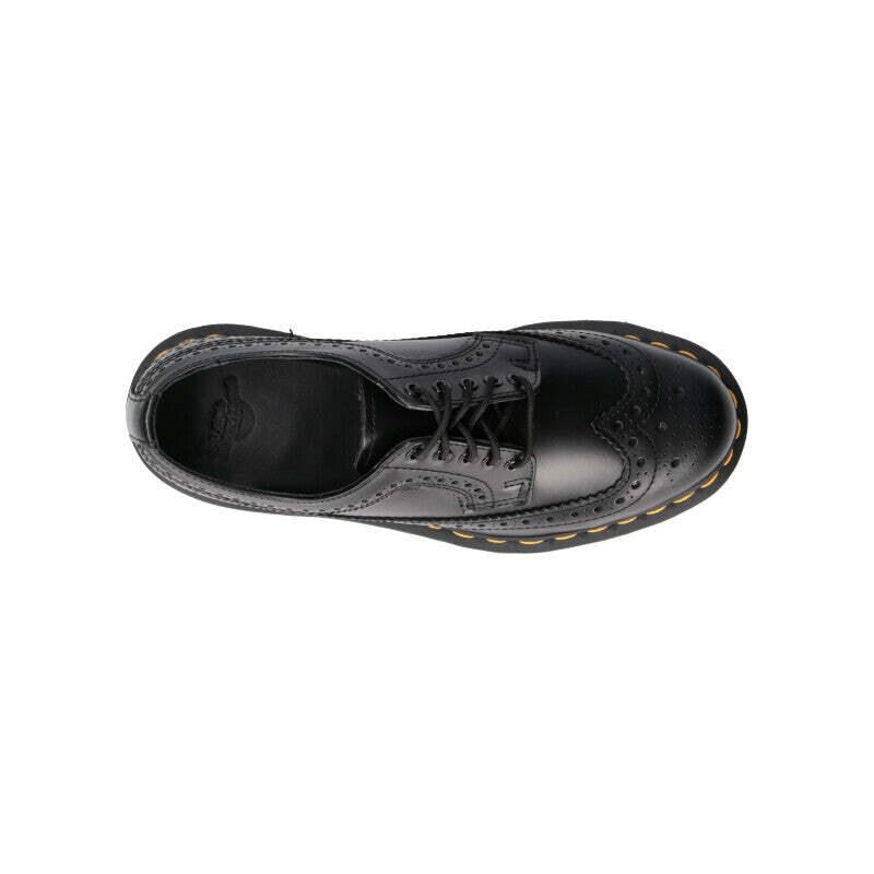 DR. MARTENS Stringata donna nera in pelle SCARPA