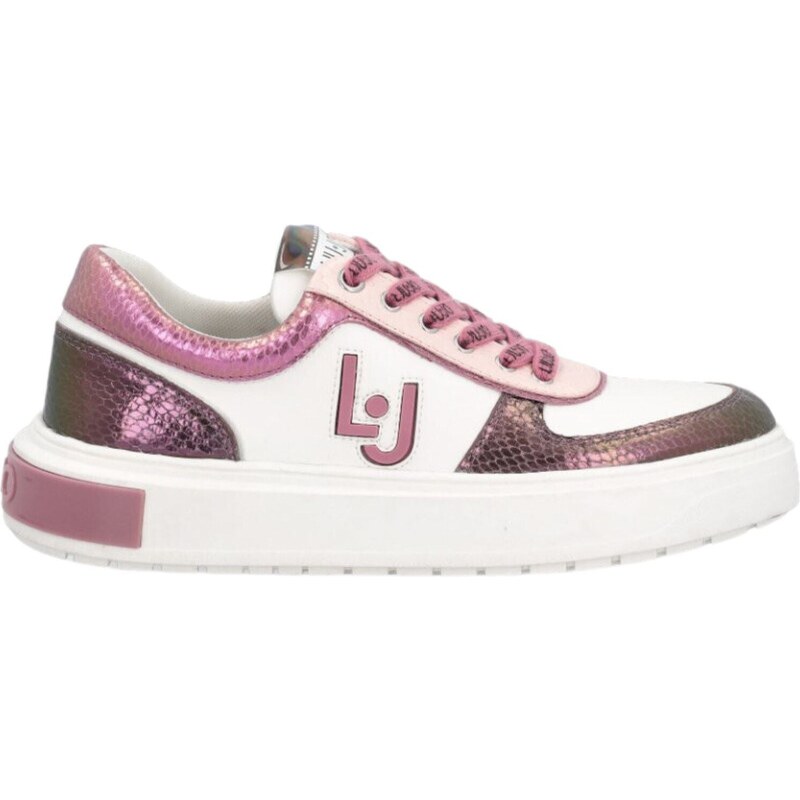 Sneakers Donna Liu Jo Milano Silvia 23 Brown EX057 Pelle Sintetica : MainApps