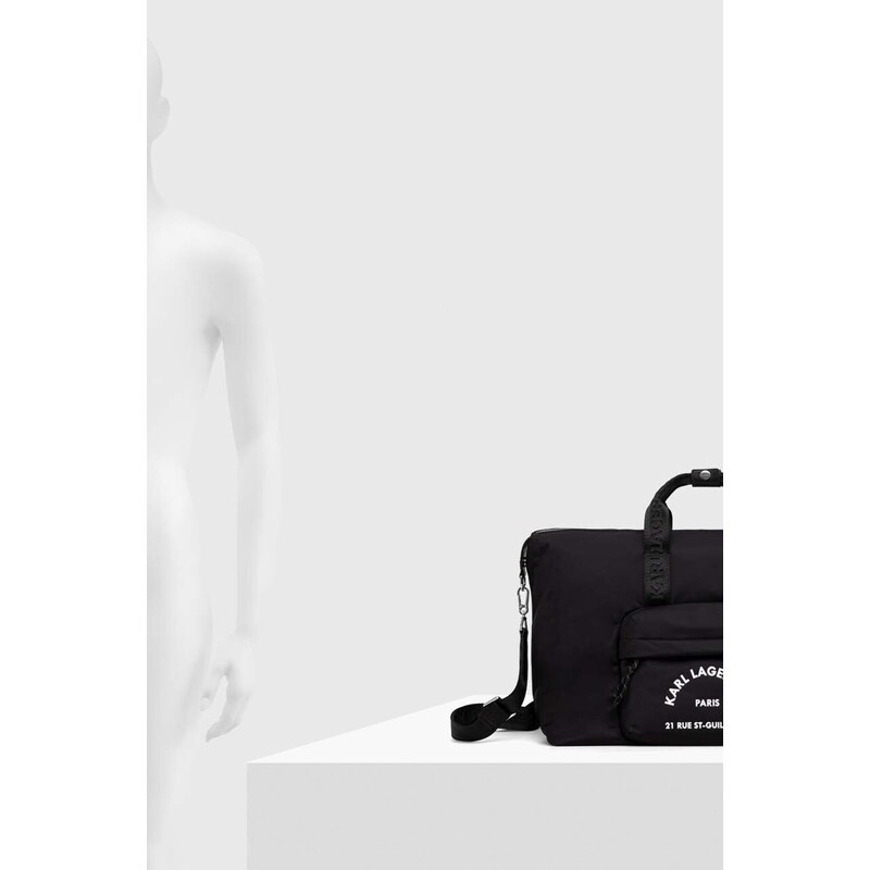 Karl Lagerfeld borsa colore nero