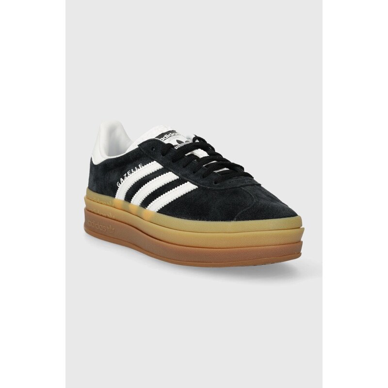 adidas Originals sneakers Gazelle Bold colore nero IE0876