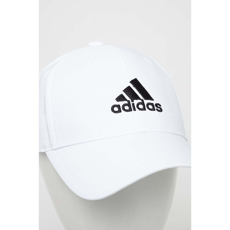 adidas berretto da baseball colore bianco con applicazione II3552