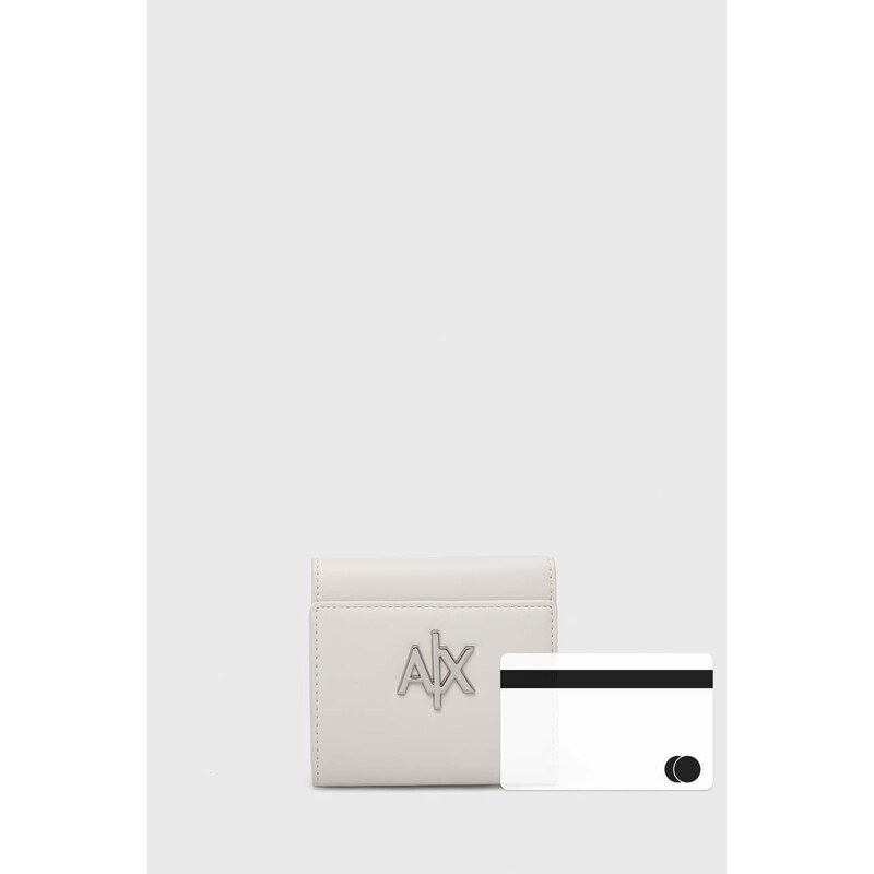 Armani Exchange portafoglio donna colore bianco