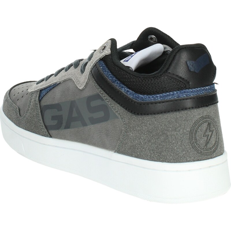 Sneakers basse Uomo GAS GAM324135 Sintetico Grigio -