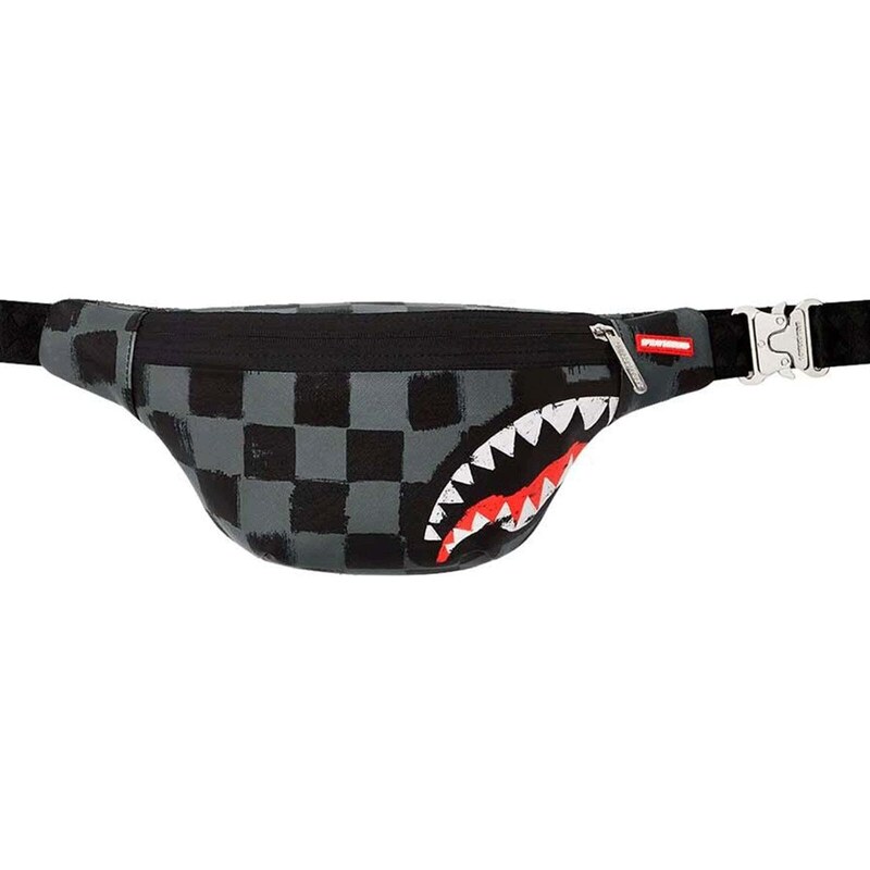 Marsupio Sprayground nero Dripping sharks in paris savvy crossbody