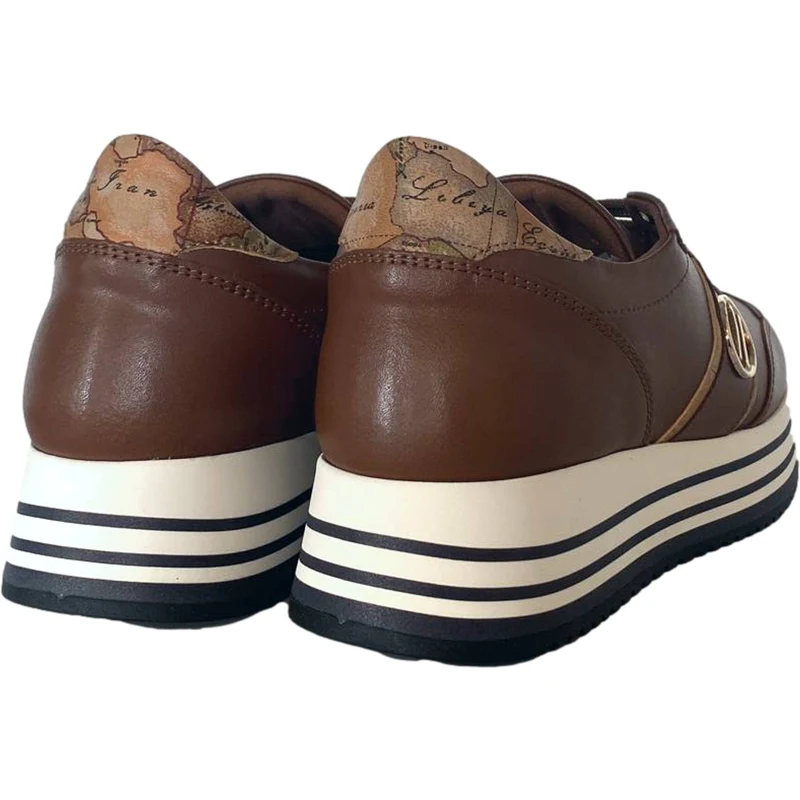 Scarpe Alviero Martini Sneakers Color Cuoio Donna Alviero Martini