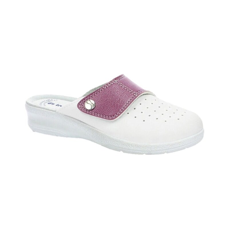 Inblu Ciabatte Donna MOD. DI-63 STRAPPO, Slide Aperte In PVC Multicolore, Taglia 39, Linea Benessere - 2