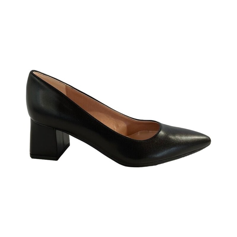 TinaCus Décor Scarpe Donna In Vera Pelle Fatta A Mano - Tacco Medio Grosso 7 Cm Con Fibbia - Eleganti E Versatili, Perfette Con Vestiti, Jeans E Tute