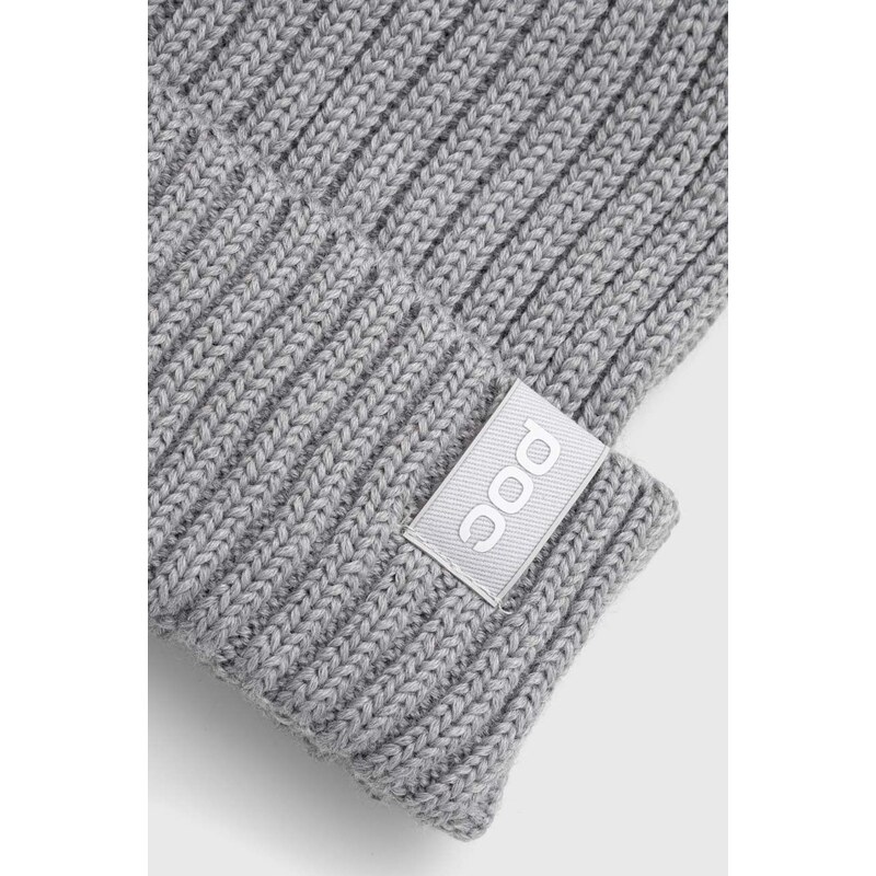 POC berretto in lana colore grigio