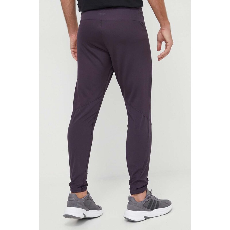 adidas Performance pantaloni da allenamento D4T colore violetto IS3796
