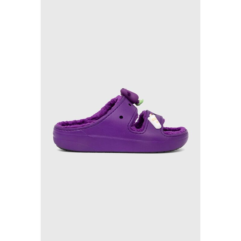 Crocs ciabatte slide Crocs x McDonald’s Sandal colore violetto 209392.PURP