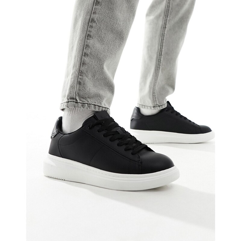 Pull&Bear - Chunky sneakers nere-Nero