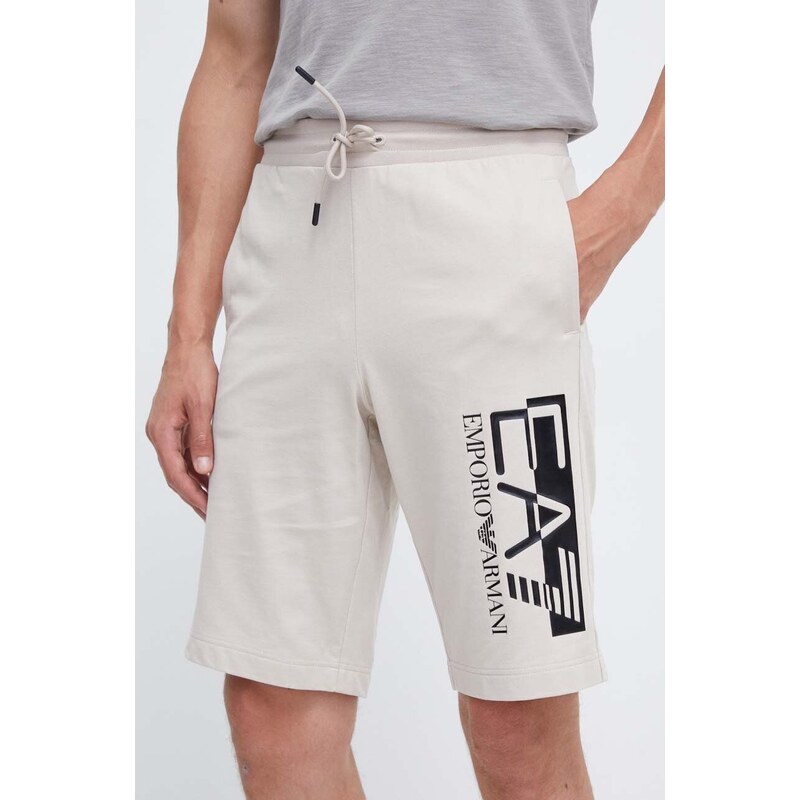 EA7 Emporio Armani pantaloncini in cotone