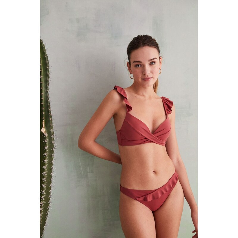women'secret slip da bikini colore rosso
