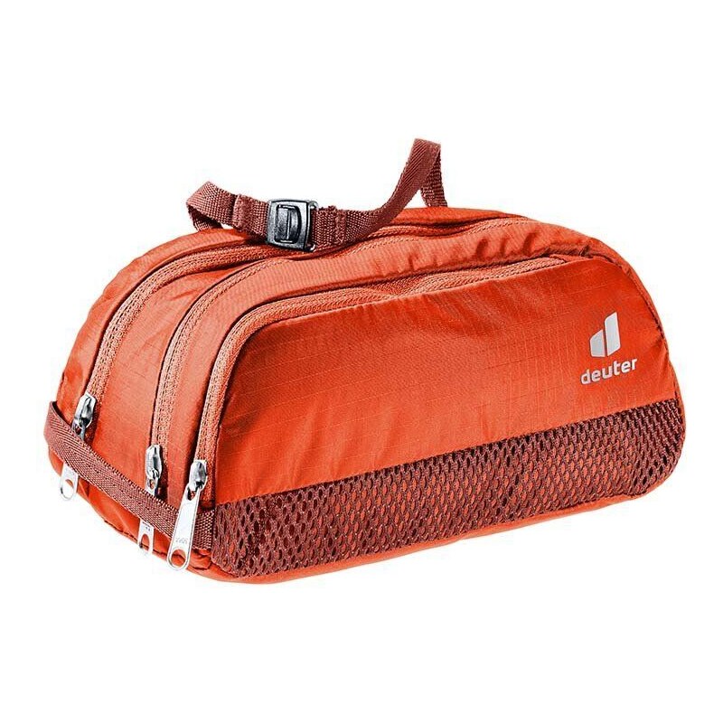 Deuter Wash Bag II: Borsa Da Toilette Da Appendere, Leggera, Con Gancio E Tasche, Senza PFAS