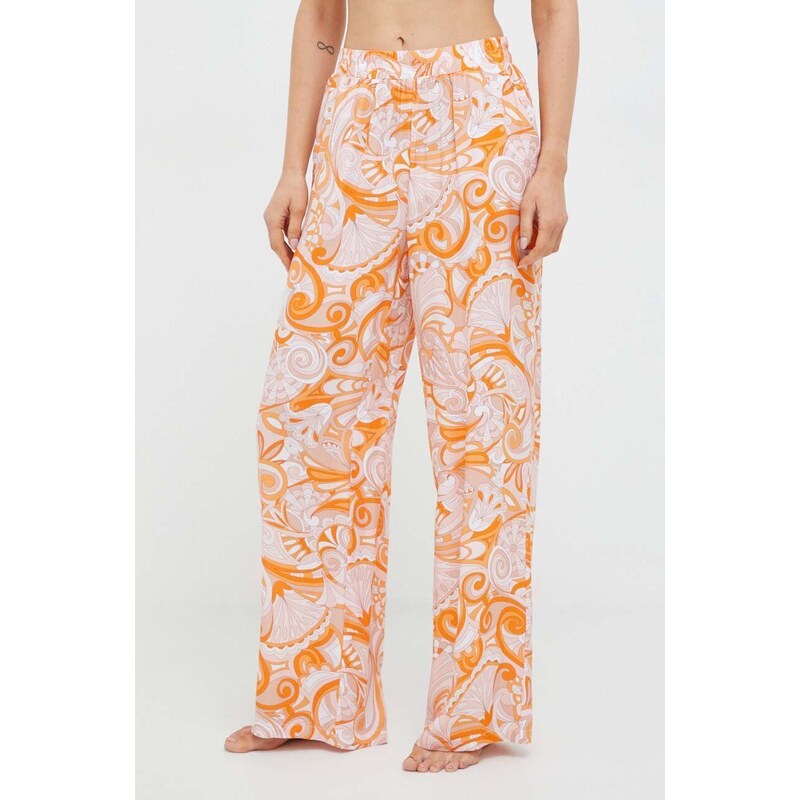 Melissa Odabash pantaloni mare colore arancione