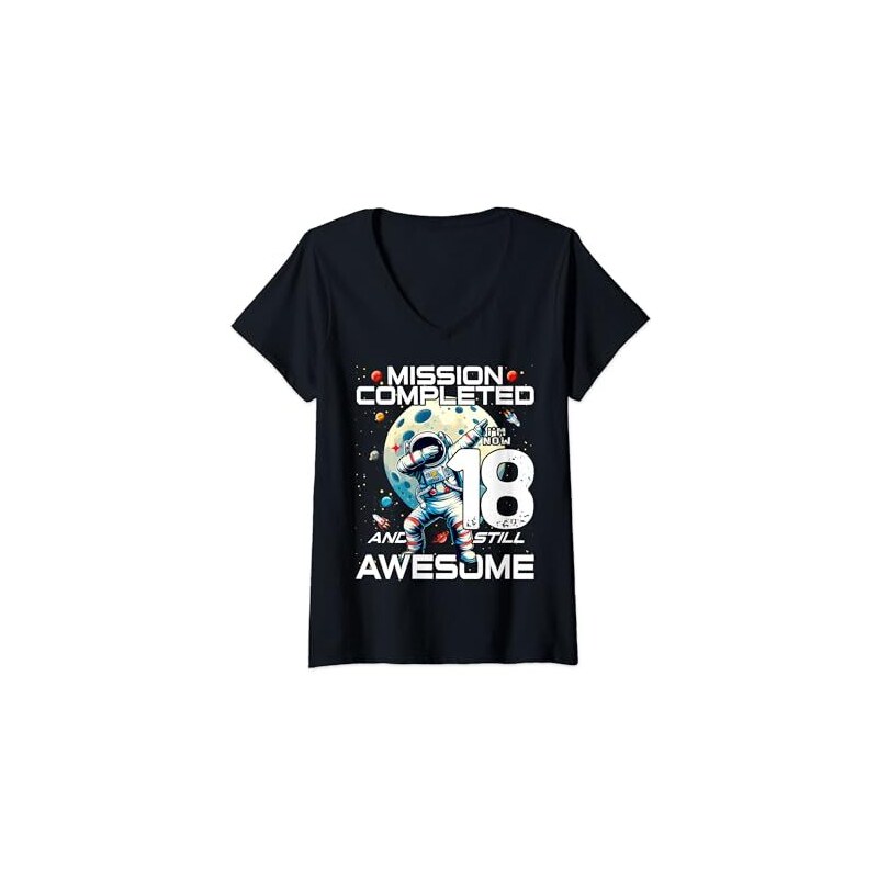 Tee Kiki Maglietta Bambini NASA Logo - Astronauta Spazio Rocket Moon - Cotone 100% - 2
