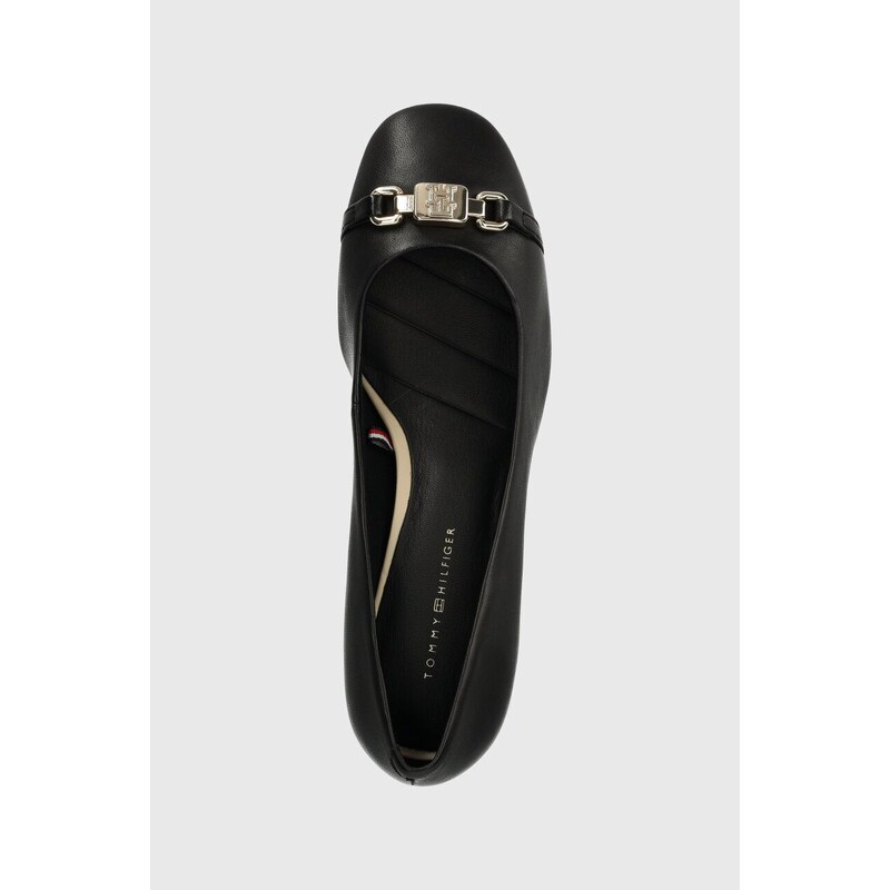 Tamaris Décolleté Donna Con Tacco A Spillo 9 Cm, Pelle Nera, Elegante Cinturino Al Tallone