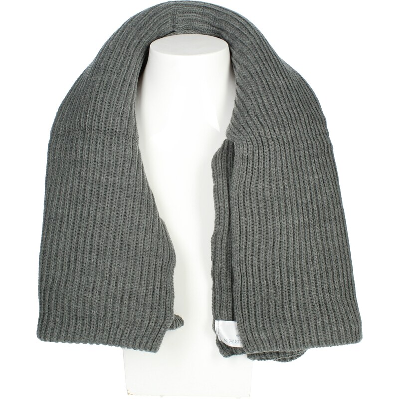 Sciarpa Basic Sense Grigia: Morbida Con Fodera Sherpa, Unisex Invernale