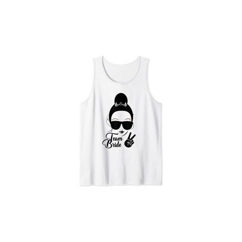 Ginger Ray T-Shirt Bianca Ricamata Per Sposa – Addio Al Nubilato "Team Bride", Taglia L - 3