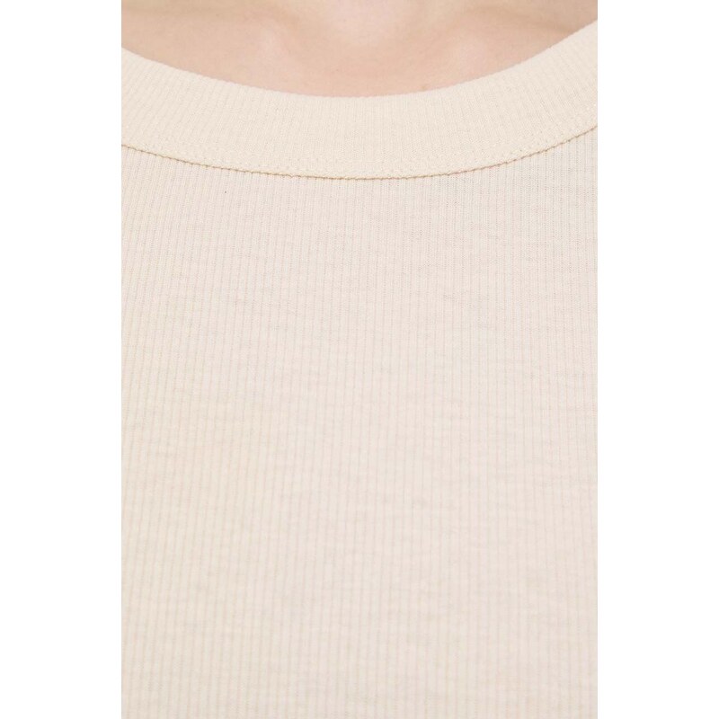 Ivy Oak t-shirt in cotone donna colore beige