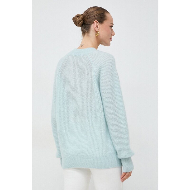 Ivy Oak maglione in lana donna colore blu
