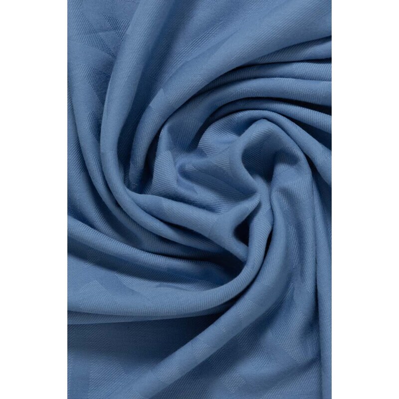 Weekend Max Mara scialle di cotone colore blu