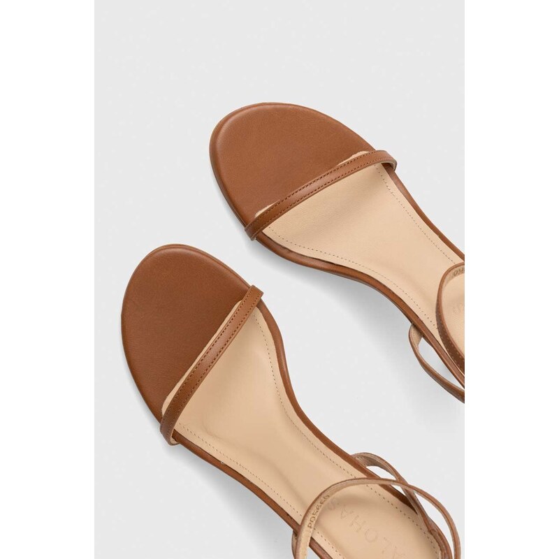 Alohas sandali in pelle Otis colore marrone S100138.03