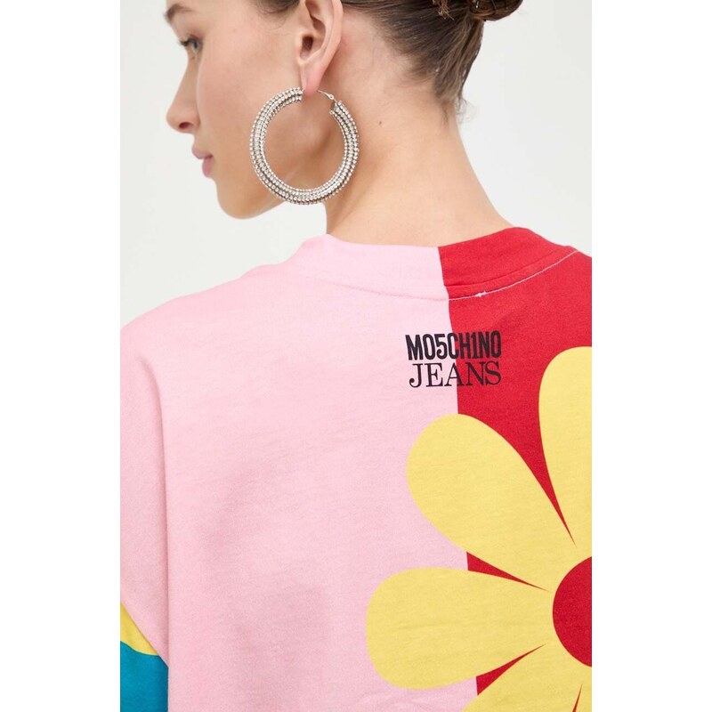Moschino Jeans t-shirt in cotone donna