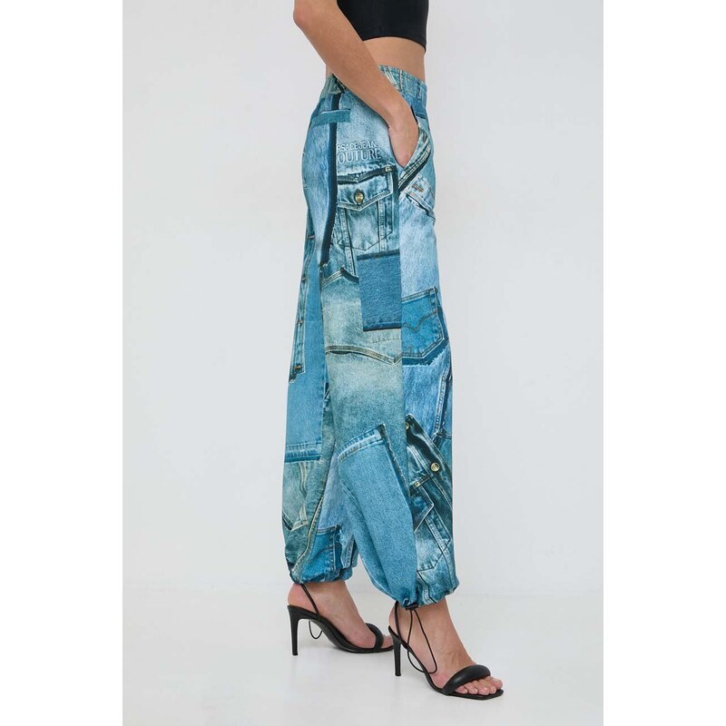 Versace Jeans Couture pantaloni da jogging in cotone