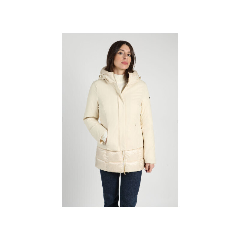 Yes Zee Piumino Con Pelo Donna PIUMINO CORTO CAPPUCCIO PELO King