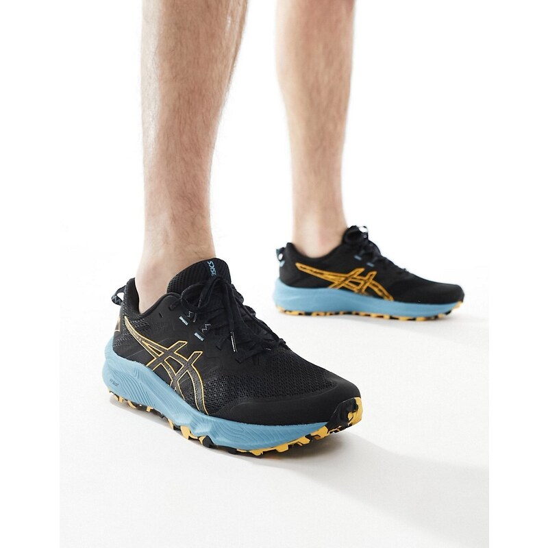 Asics - Trabuco Terra 2 Running - Sneakers da trail nere e blu-Nero