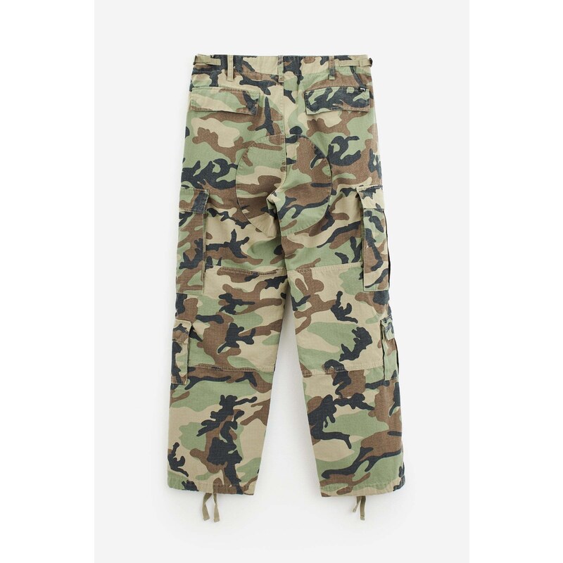 Stussy Pantalone RIPSTOP CARGO in cotone camouflage